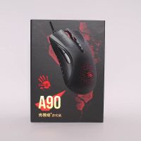 Bloody A90สูงสุดเมาส์สำหรับนักเล่นเกม E-Sports มีสาย Usb อุปกรณ์เสริมไฟ Rgb Backlit สำหรับผู้ชายสำหรับคอมพิวเตอร์พีซีของขวัญเมาส์เล่นเกมส์ที่ออฟฟิศ