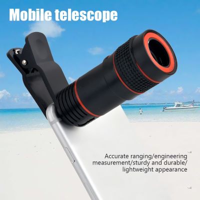 Universal Mobile Phone 8X HD Camera Lens Telephoto Lens External zoom special effects lens With Clip for Smartphone