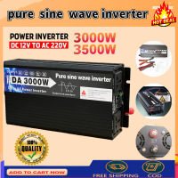 3000W pure sine wave 12V อินเวอร์เตอร์เพียวซายเวฟ 3000W DA inverter อินเวอร์เตอร์ไฟฟ้าแบบพกพา