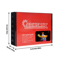 【Hot ticket】 BriksMax ชุดไฟ Led สำหรับ21306ไอเดียของเล่นทางทะเลสีเหลืองชุดโมเดลมีไฟบล็อกตัวต่อเท่านั้น