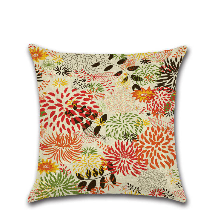 4pcs-per-set-mandala-flowers-leaves-rinted-cotton-linen-throw-pillow-covers-45x45cm-18x18inch-pillow-case-decorative-cushion-cover-for-sofa-home-indoor-or-outdoor