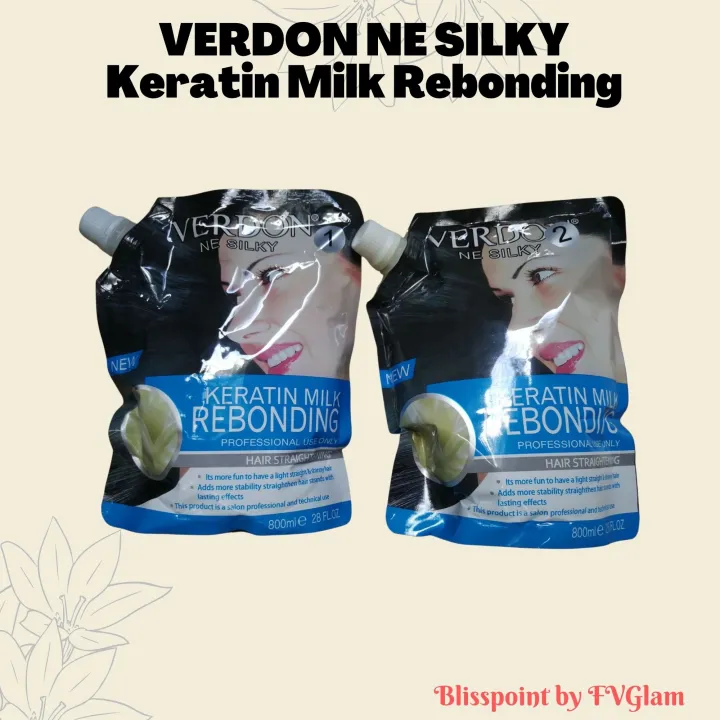 Bliss Point Verdon Ne Silky Milk Rebonding Set 1 and 2 Lazada PH