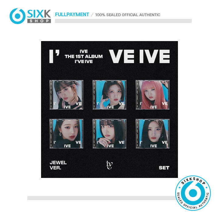 (JEWEL CASE) IVE THE 1ST ALBUM [I've IVE] Lazada