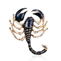 Vintageแฟชั่นScorpionเข็มกลัดโลหะPinผ้าพันคอผู้หญิงคลิปคลิปเข็มกลัดแมลงสัตว์Charmชุดเครื่องประดับเสื้อผ้าอุปกรณ์เสริมแฟชั่นของขวัญ