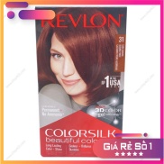 Chính hãng Thuốc nhuộm Revlon Color Silk Beautiful 3D Color số 31 nâu đỏ
