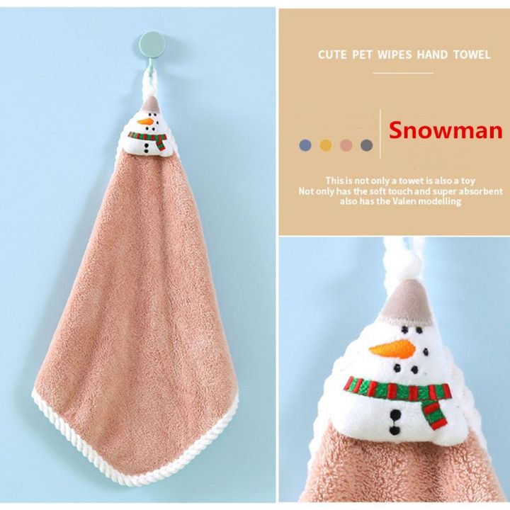 christmas-hand-towels-bathroom-cute-hand-towels-bathroom-plush-kid-bathroom-towel-aliexpress