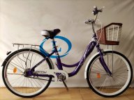 Xe đạp 24 inch nữ DINDU xe đạp nữ cáo 1m4 đến 1m6 thumbnail