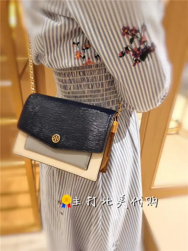 United States purchasing TORY BURCH IN Color TB female bag organ bag chain  bag hand bill of lading shoulder messenger bag | Lazada PH