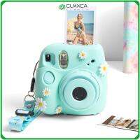 เคสกล้องป้องกันซิลิโคนสำหรับ Instax Mini 7,เคสกล้องแบบฟิล์มสำเร็จรูปพร้อมฟิล์มกระเป๋าใส่โน๊ตบุ๊คแบบพกพาถุงเก็บกล้องจาก CLMXCA