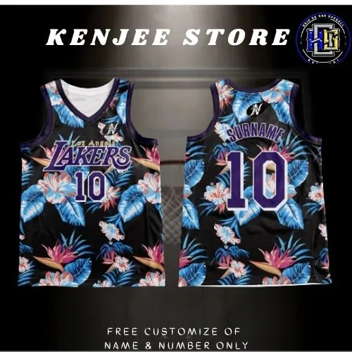 Los Angeles Lakers Customized Number Kit for 1978-1997 Road Jersey –  Customize Sports