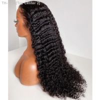 30 Inch Long Glueless Synthetic Natural Curly Lace Front Wigs with Baby Hair 180Density Lace Natural Color Wigs for Black Women [ Hot sell ] Toy Center 2