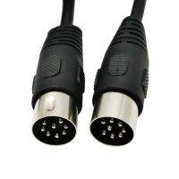 8 Pin Din Male to Male Speaker Audio adapter for Surveillance automotive computers television precision 50cm 150cm 3m  Cable Wires  Leads Adapters