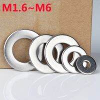 ●▨☜ Flat Gasket 304 Stainless Steel Flat Gasket Washer Metal Small Gasket Meson Thickening and Thin Can Be Customized M1.6M2M3M4M5M6