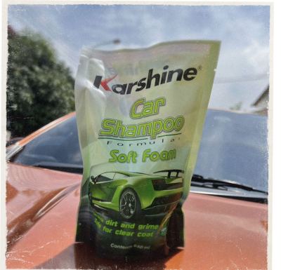 (NQT84)   แชมพูล้างรถ น้ำยาล้างรถ ขจัดคราบสกปรก ฟองเยอะ กำจัดคราบ เกรดพรีเมี่ยม ล้างรถ 650ml. ชนิดถุงเติม Car Shampoo