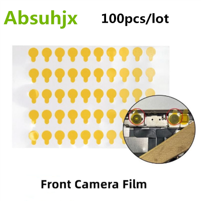 Absuhjx 100ชิ้นกล้องด้านหน้าฟิล์มกันรอยสำหรับ Iphone 11 12 13 Pro X Xs Max 7 8แก้ไขรหัสใบหน้า