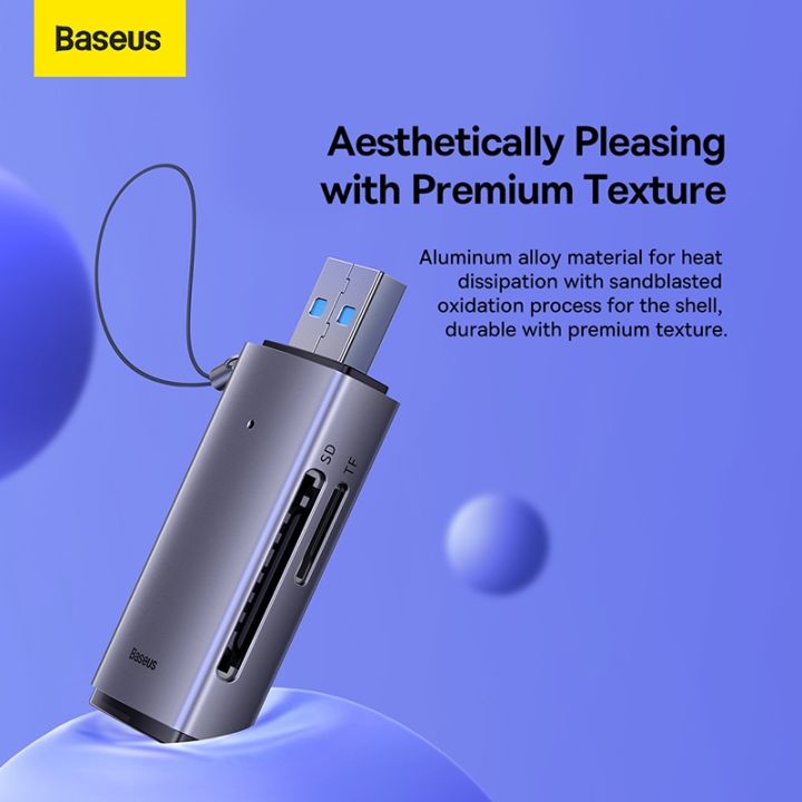 baseus-อะแดปเตอร์การ์ดรีดเดอร์-usb-a-amp-type-c-เป็น-sd-tf-otg-usb-3-0-สําหรับแล็ปท็อป