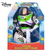 33CM Popular Disney Toy Story Joint Action Figure Buzz Lightyear Multilingual Luminous Collection Model Limited Children Gift