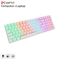 Tsunami Outemu MK-100 100Keys Pudding Mystic Mechanical Keyboard (คีย์บอร์ดเกมมิ่ง)