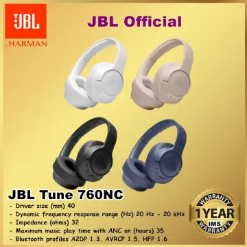 JBL Tune 760NC  Wireless Over-Ear NC Headphones