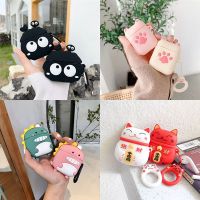 Cute 3D Earphone Case for Apple AirPods Silicone Dragon Cat Cartoon Headset Protect Cover for Airpods 2 Charging Box Accessorie