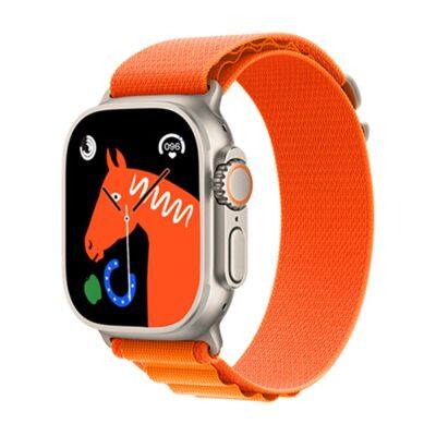 ZZOOI 49mm Smart Watch Ultra 8 NFC Door Access Unlock 380Mah Smartwatch Series 8 Bluetooth Call 2.02" Wireless Charge Fitness Bracelet