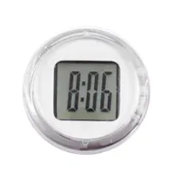 【YF】☁❐  1Pc Digital Motorcycle Clocks Stick-On Motorbike Mount With Stopwatch Car Accessorie