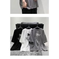 【ขนาด M-8XL】เสื้อยืดลำลอง แขนสั้น แฟชั่นฤดูร้อน สไตล์ญี่ปุ่น สำหรับผู้ชาย