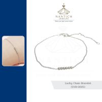 ???‍⚕️ [เครื่องประดับ | ปลอดภัย] สร้อยข้อมือ คนแพ้ง่าย : Lucky Chain Bracelet (SVB-0005) Nantich Jewelry