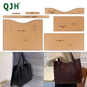 1Set Leather Craft Fashion Crossbody Bag Sewing Pattern Hard Kraft