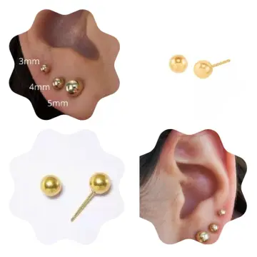 Earring Sizes  Post  Hoop Sizes By Piercing  MARIA TASH