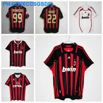 AC Milan retro jersey CL 2007 final - Official military casual and