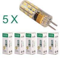 【CW】 5pcs G4 Pin 1.5w Corn Bulbs 15W Halogen Bulb Equivalent 150LM SMD 3014 Warm Cold for RV Ceiling Fans Ligh
