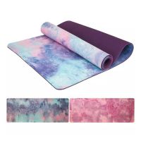 183*66 / 61cm Wide yoga exercise mat Lightweight Suede TPE Pilates Fitness Mat exercise Non-slip Yoga Pad Healthy Gym Sports Mat