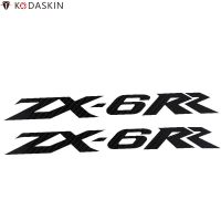 KODASKIN Motorcycle Carbon Black 2D Stickers Emblems Logos For  ZX-6RR ZX6RR Zx 6Rr