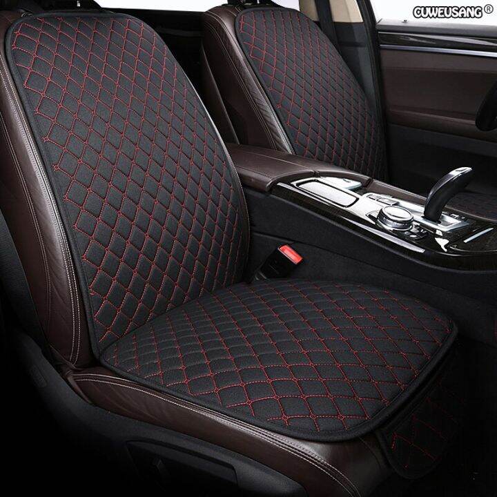 CUWEUSANG Flax Car Seat Covers For Toyota Avensis T25 Wish Prado 120 ...