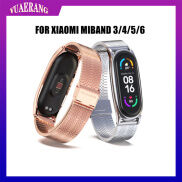 VUAERANG Dây Đeo Phù Hợp Với Xiaomi Mi Band 6 5 4 3 Dây Đeo Cổ Tay Kim