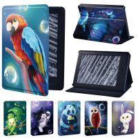 {Shell Superman Digital} สำหรับ Kindle Paperwhite 5 11th Case/kindle Paperwhite 1 2 3 /Cover/kindle 10th/ 8th Leather Tablet Stnad Case With Animal Pattern