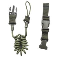 ❦  New Tactical Rope Spot Elastic Wire Rope Safety Black Green Safety Protection Rope Tactical Camping Spring Rope Sling Adjustable