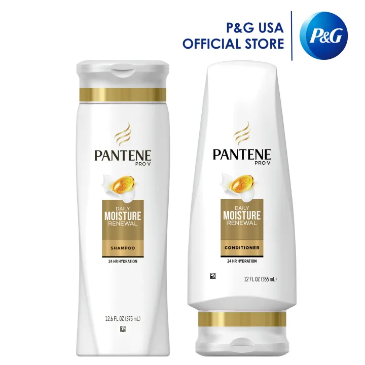 Pantene Shampoo and Conditioner Daily Moisture Renewal Lazada PH