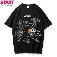 START ✨  Crayon Shinchan T-shirt  เสื้อยืดผ้าฝ้ายพิมพ์ลายCrayon Shin-Chan T-shirtเสื้อยืดเครยอนชินจัง▬nasa joint เสื้อผ้าแฟนคู่ฤดูร้อน graffiti crayon Sh