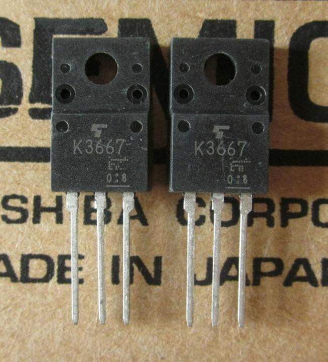 10pcs K3667 2SK3667 TO-220F 600V 7.5A new original | Lazada PH