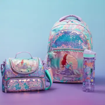 New Smiggle Girls Schoolbag mermaid Princess Classic Backpack