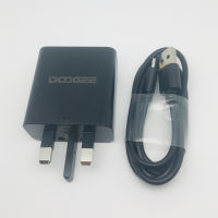 ต้นฉบับใหม่สหราชอาณาจักรมาตรฐาน Doogee BL12000ชาร์จอย่างรวดเร็วอะแดปเตอร์ไฟฟ้า12โวลต์2A ลวดสาย USB สำหรับ BL12000 Pro ศัพท์