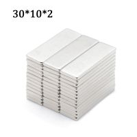 10/15/20 Pcs 30x10x2 Neodymium Magnet 30mm x 10mm x 2mm N35 NdFeB Magnet Block Super Powerful imanes Permanent Magnetic Disc