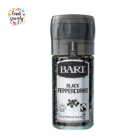 Bart Black Peppercorns 40g บาร์ต พริกไทยดำ 40กรัม