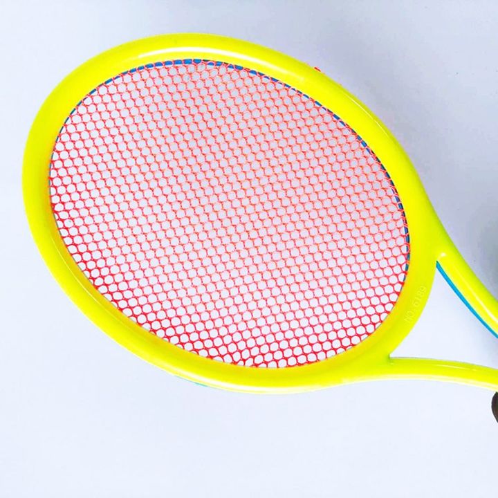 smcs-ดีราคาถูก-ขายใหม่ไม้แบดมินตันเด็กของเล่นไม้เทนนิสชุดแร็กเก็ต