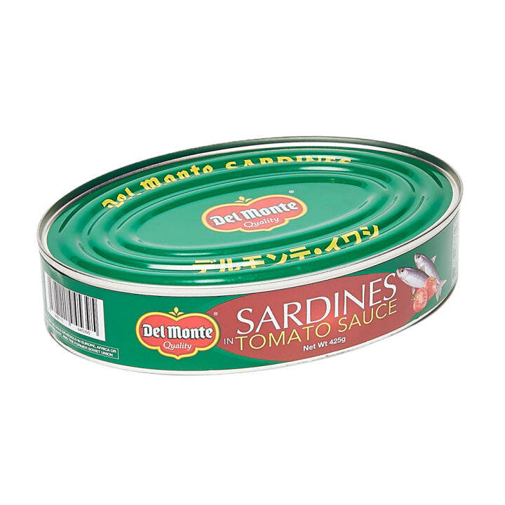 Del Monte Sardines in Tomato Sauce Oval 425g, Pack of 2 Lazada PH