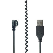 USB Mini độ Dây cáp người chơi xoắn ốc CuộN Adapter camera kỹ thuật số góc