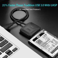 【CW】 SATA USB 3.0 To Sata 3.5 Hard Drive Adapter For 2.5 Inch 3.5 Inch HDD SSD Hard Disk Cable With 12V 2A AC/DC Power Adapter