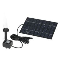 Solar Weak Light Type Brushless Water Pump Solar Fountain Power Consumption DC 4.5-10V Solar Panel for Gardening Supplies